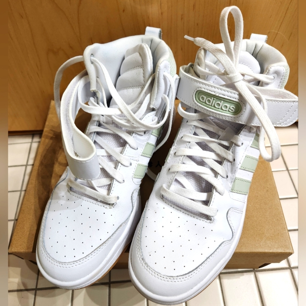 Adidas high top sneakers